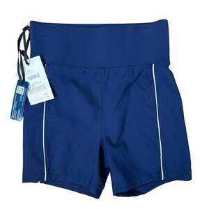 NWT Ivy Navy Blue and White Exercise Short Sz 4